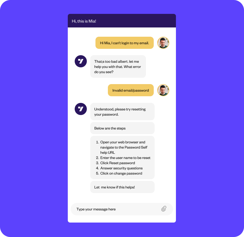 IT helpdesk chatbots 